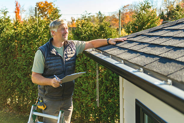 Professional Roofing technician working in Six Mile Run, NJ